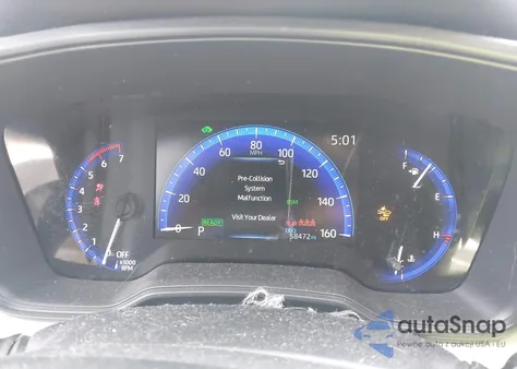 2022 Toyota Corolla Hybrid Le z USA, uszkodzony, nr VIN JTDEAMDE9NJ057489